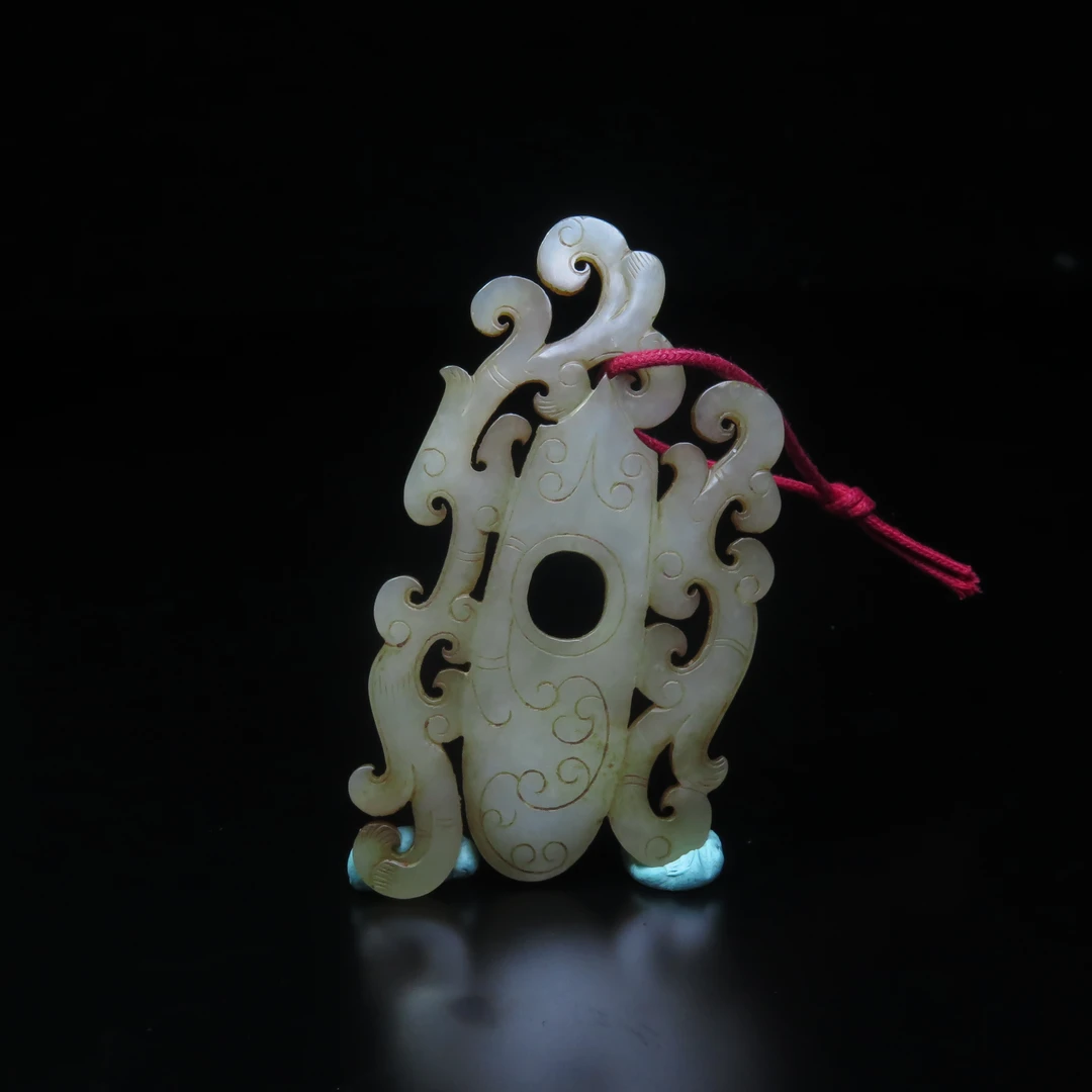 晚明玉韘佩/MZ621396/和田玉/民族文物