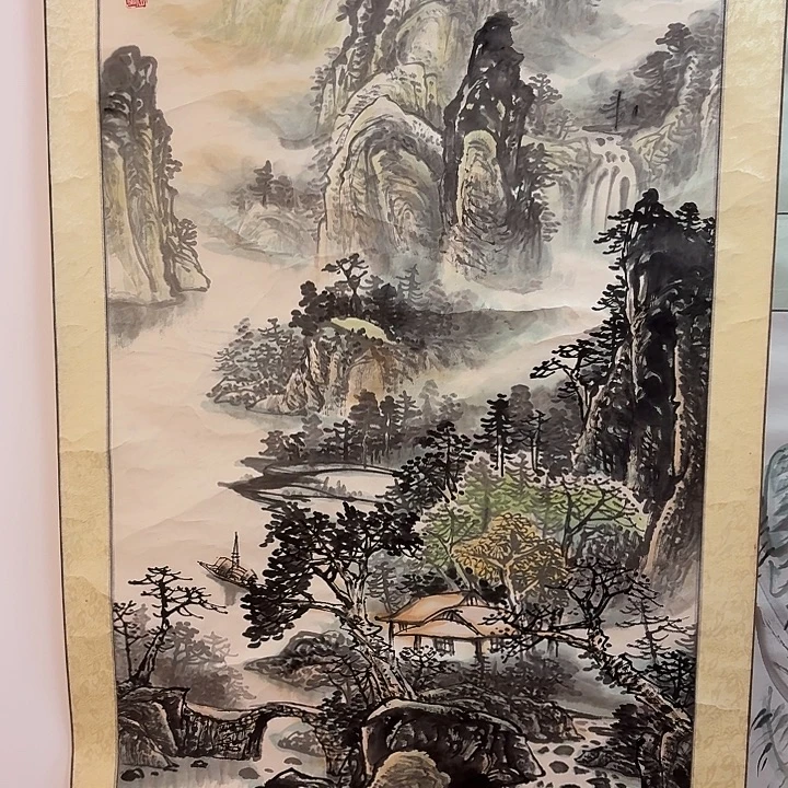 国画老师作品防漏