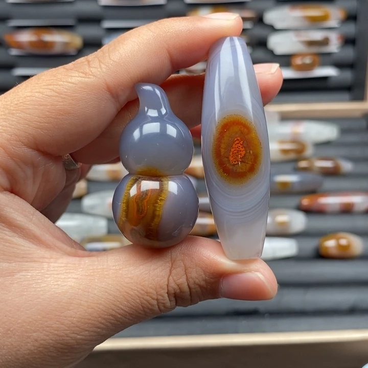 玛瑙/玉髓未镶嵌颈饰