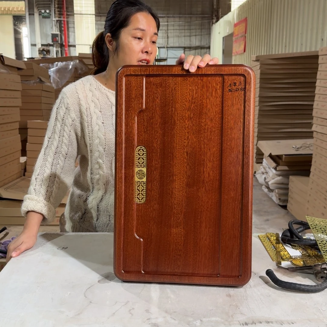 花梨木茶盘55*35尺寸