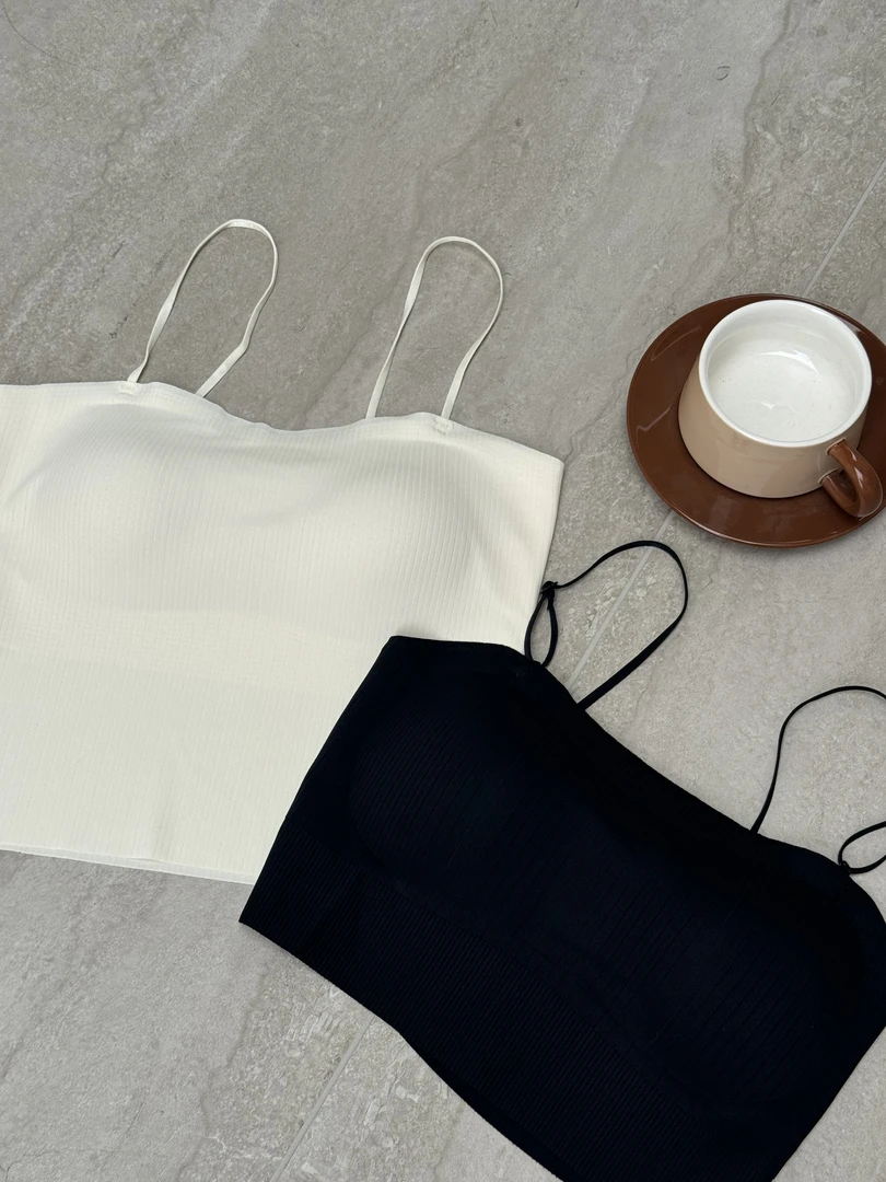 韩版百搭柔软舒适吊带美背