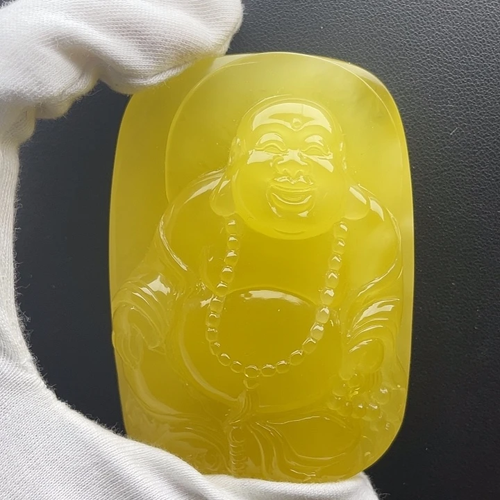 琥珀颈饰未镶嵌天然琥珀蜜蜡