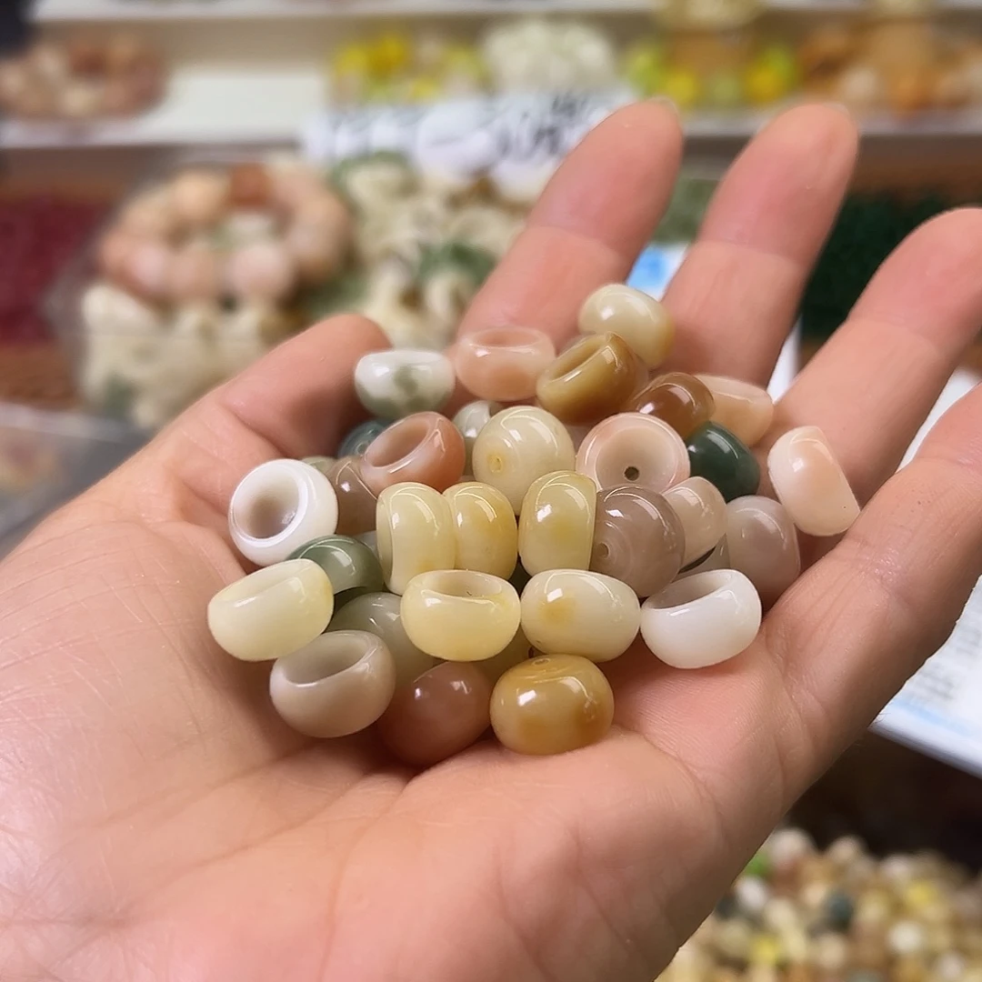 菩提根/象牙果手串卡13花皮碗肠108颗