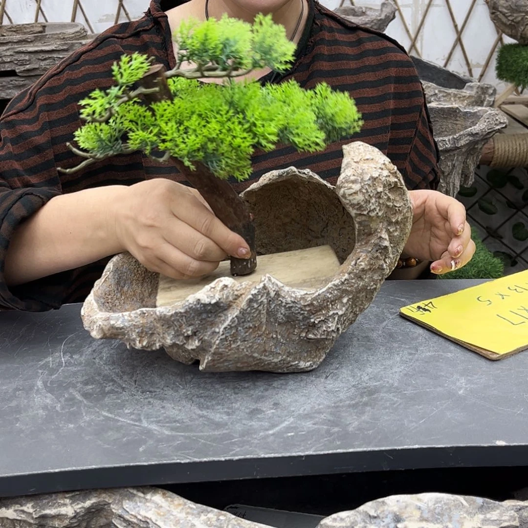 盆景盆异形花盆鱼缸p1-001