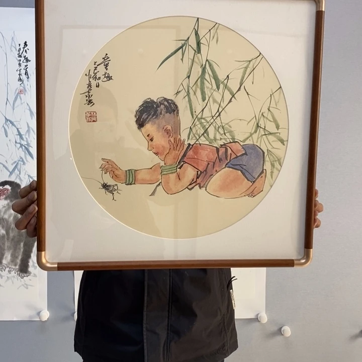 国画亲笔手绘原创