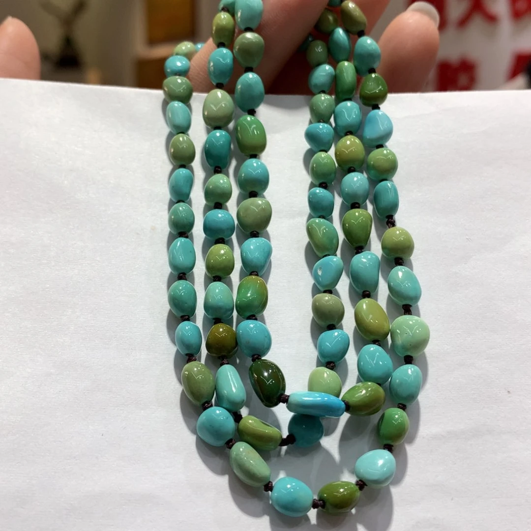 绿松石未镶嵌长链