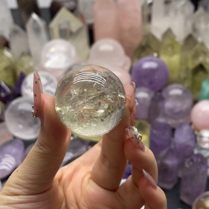 水晶珠宝半成品未镶嵌水晶球17