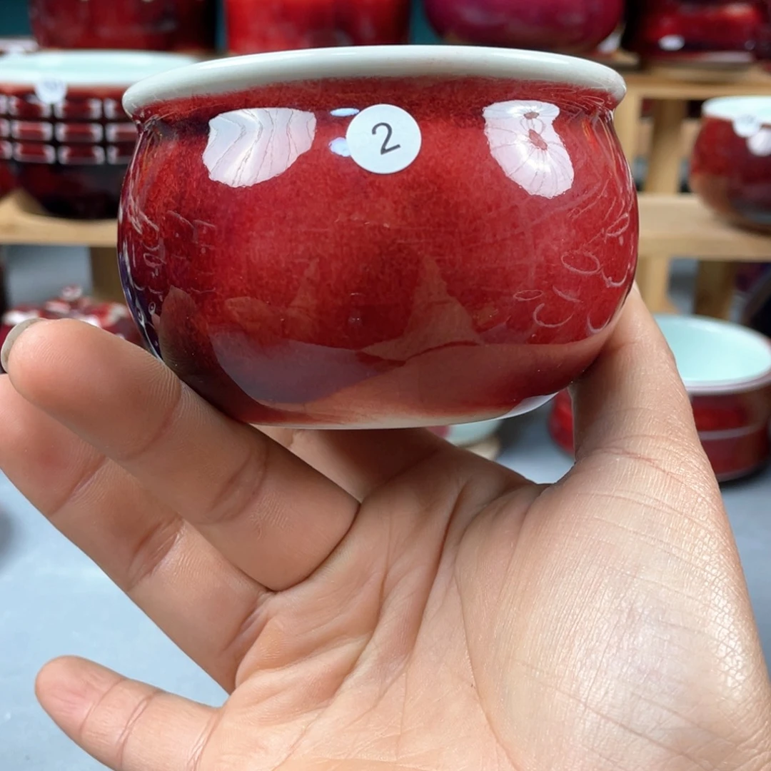 嘉***禾瓷片纯手工制作…………