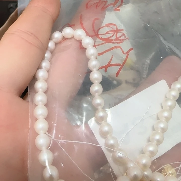 淡水珍珠手绳银S925镶嵌董**?