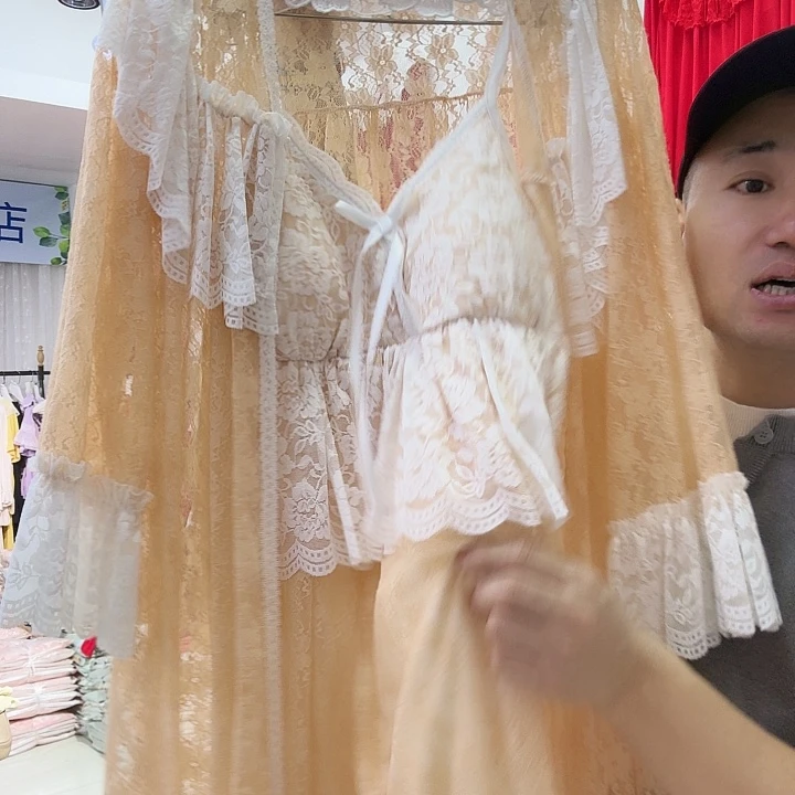 三醋酯纤维宫廷风家居服