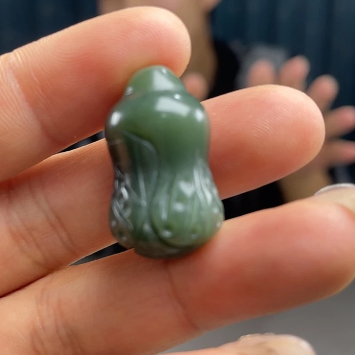 和田玉未镶嵌吊坠(不含链)