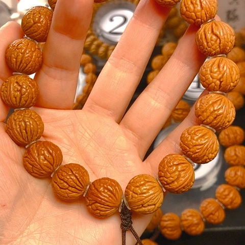 文玩核桃吊坠奔***春龙鳞仿古