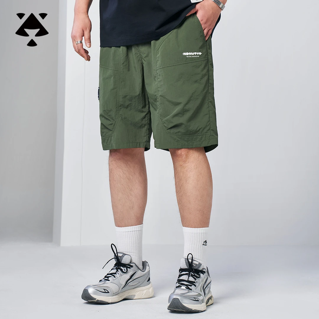 【冰丝速干】森老板大码男装夏季短裤宽松显瘦冰丝速干运动五分裤