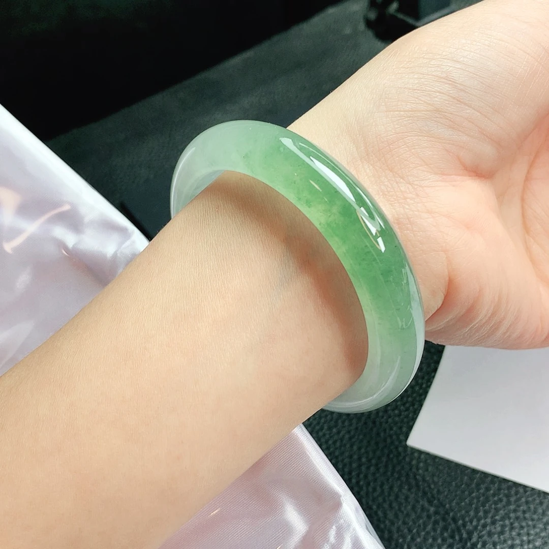 【闪购商品】未镶嵌手镯翡翠缅甸天然a货翡翠