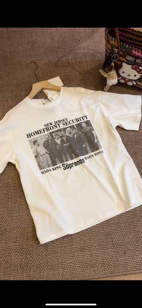 我是95棉白色人像短袖