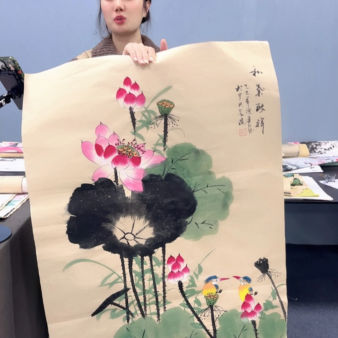 国画国画老师作品