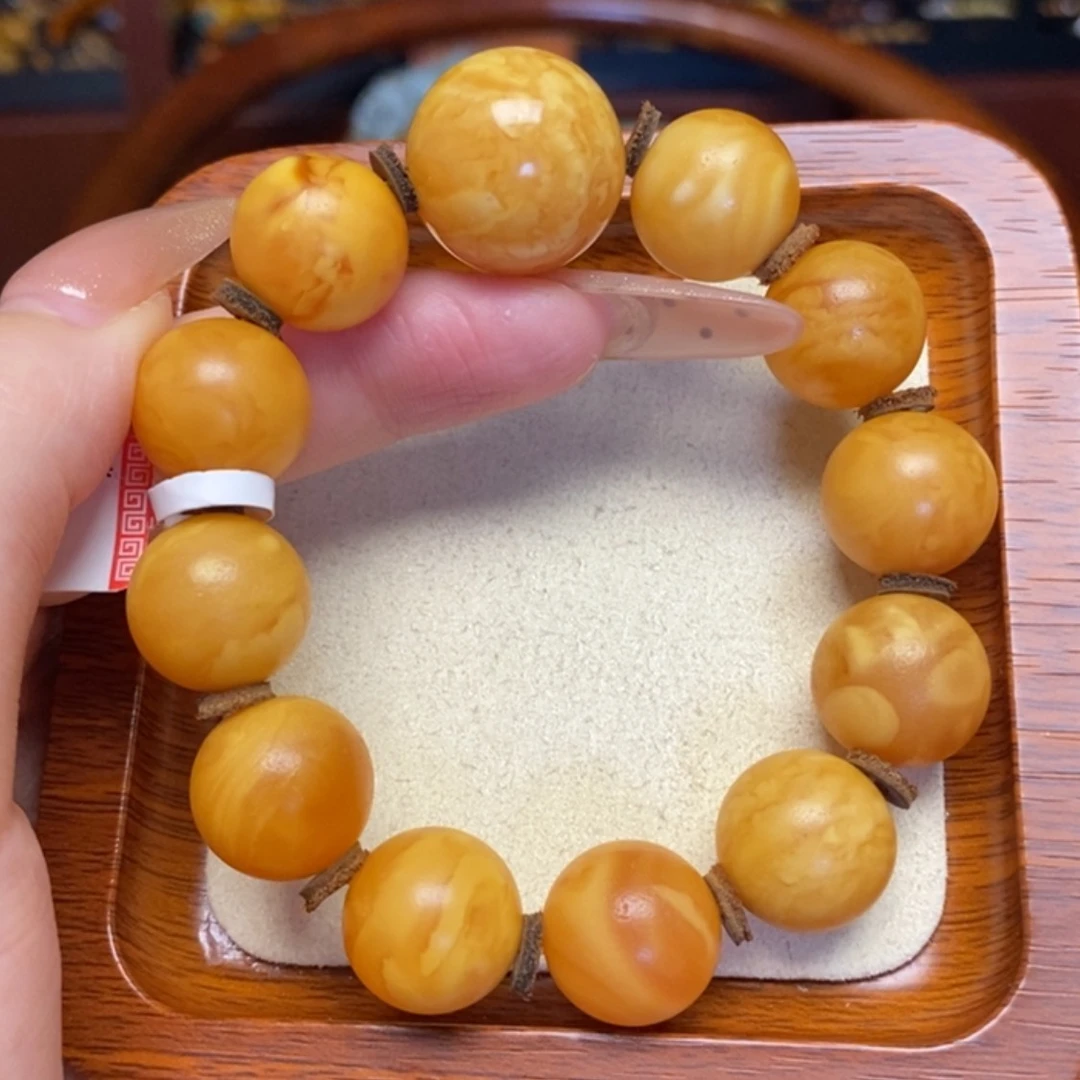 【闪购商品】蜜蜡手链未镶嵌手串