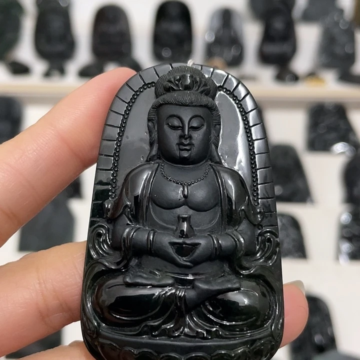 定制翡翠未镶嵌观音