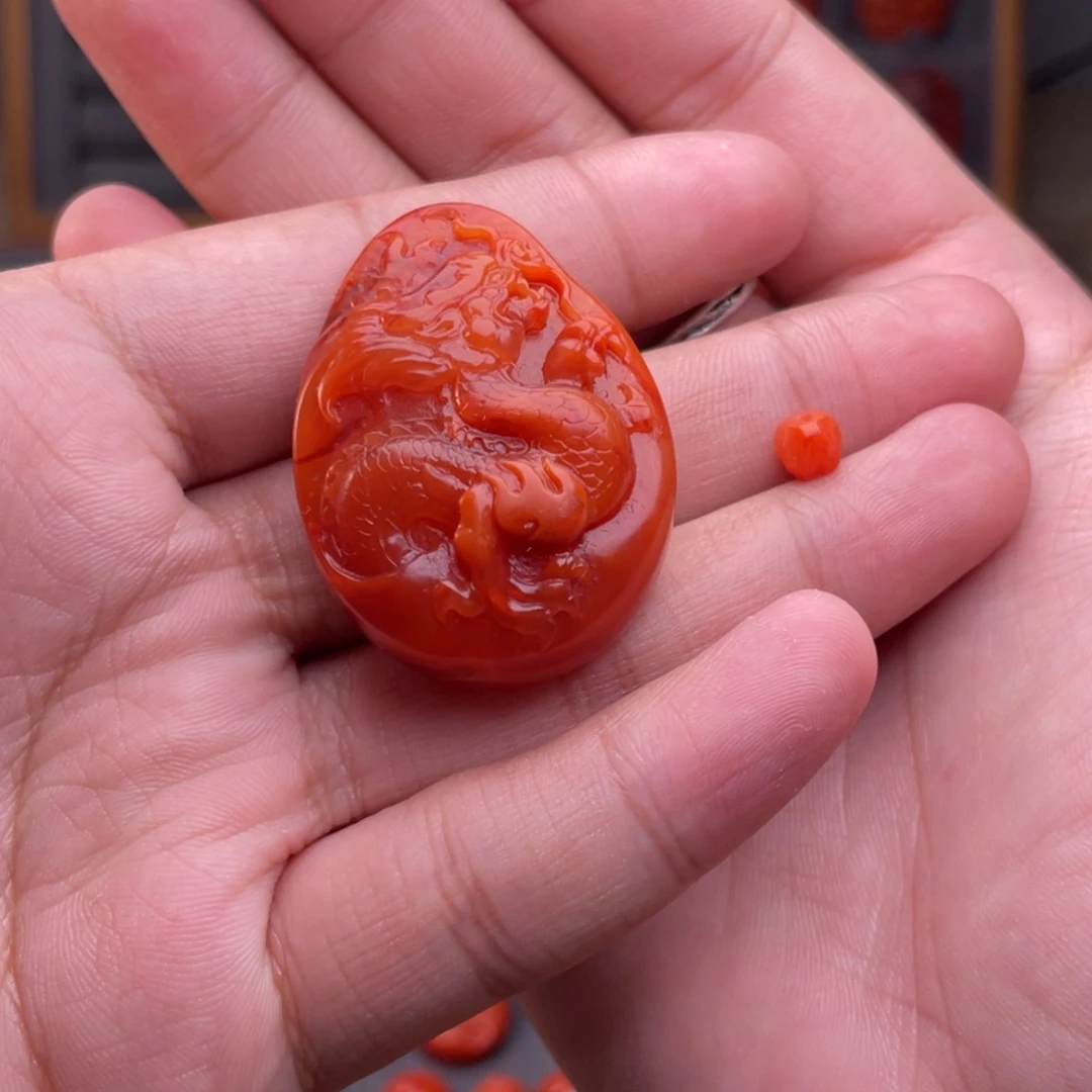 南红玛瑙未镶嵌配饰