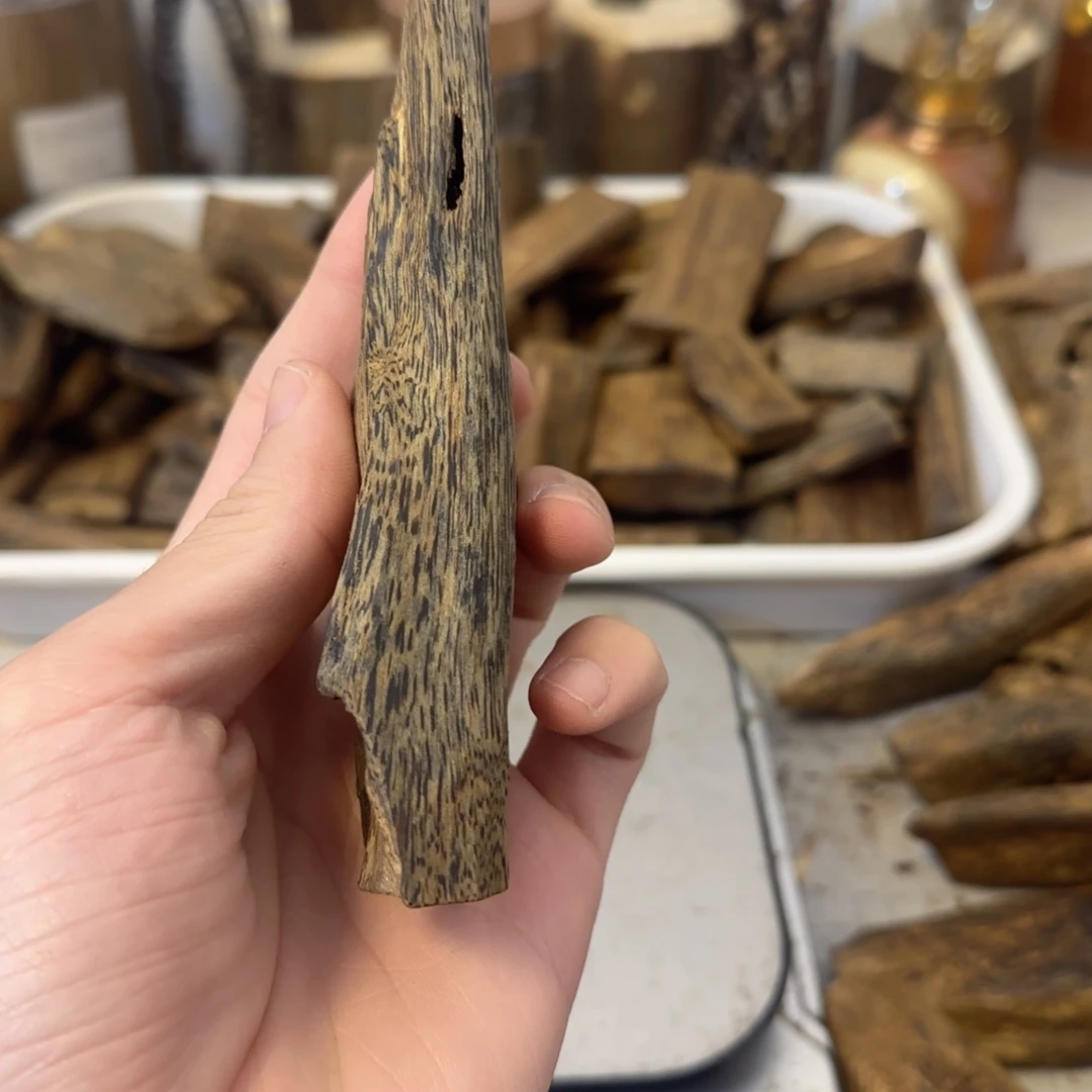 沉香沉香碎屑黑棋23克