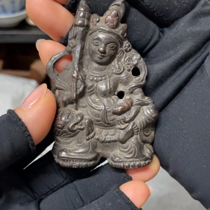 铜中古工艺品摆件