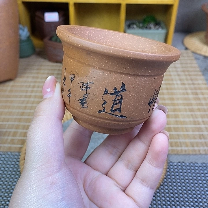 宜兴紫砂精品花盆