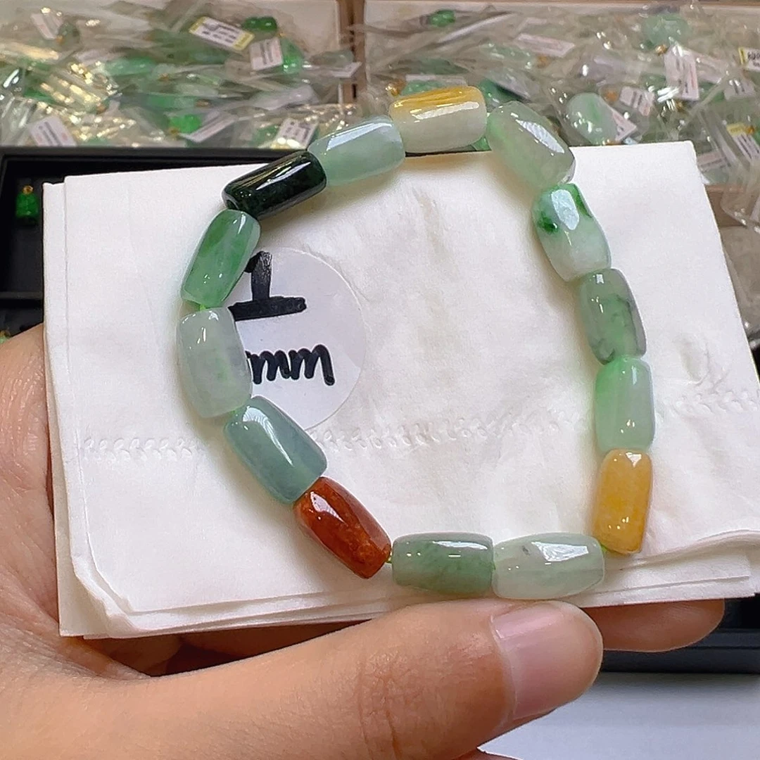 未镶嵌手链翡翠翡翠