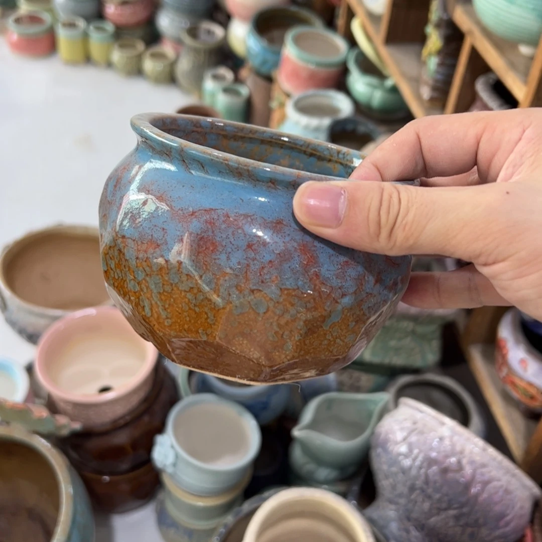 陶瓷多肉小花盆@@316