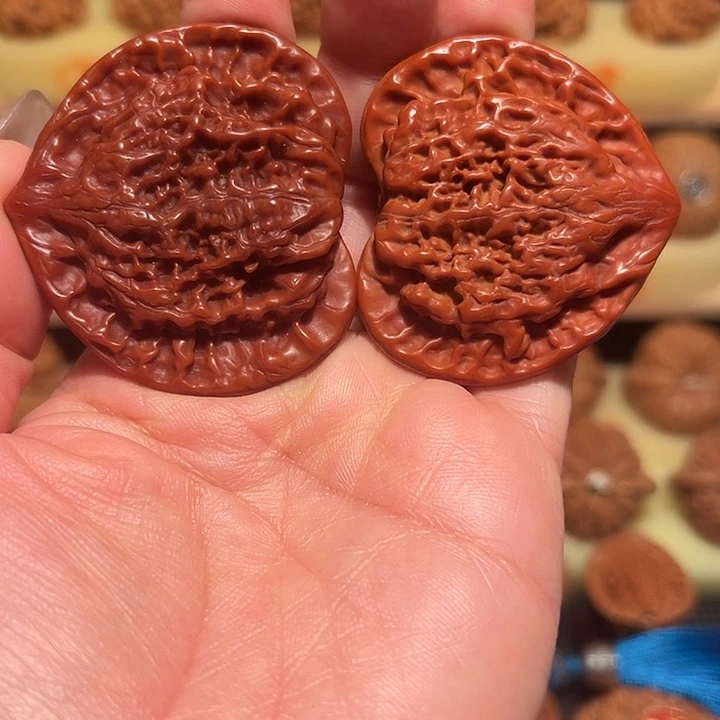 子***说桃核吊坠精品核桃