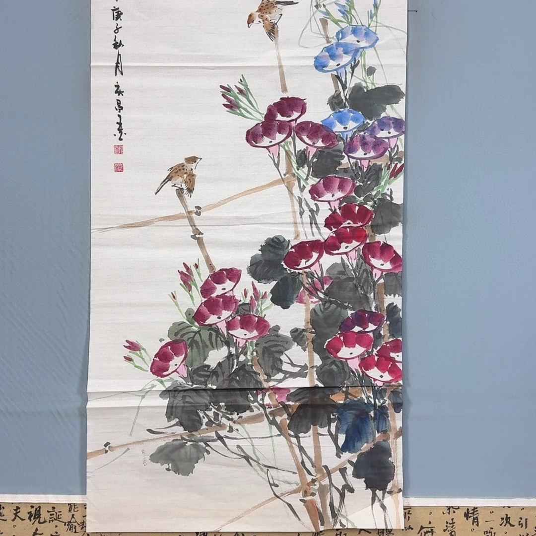 国画219 牡丹一如你初来