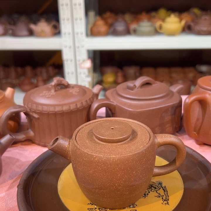茶壶紫砂段泥巨轮120cc