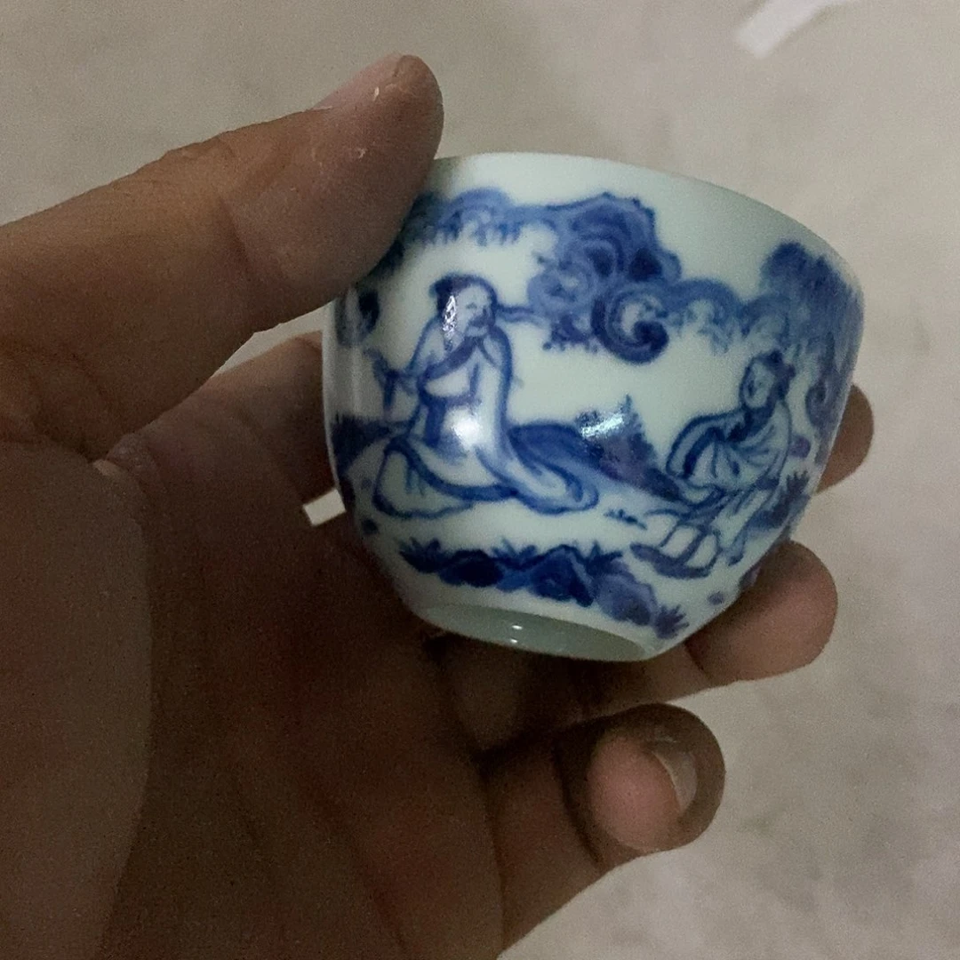 摆件少**吒景德镇高温还原陶瓷