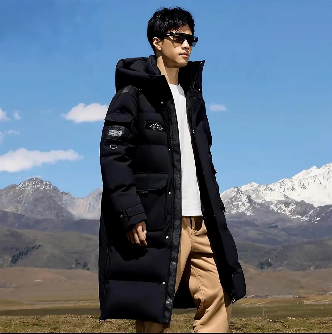 【御琳军 专属】男女同款户外休闲连帽羽绒服2423