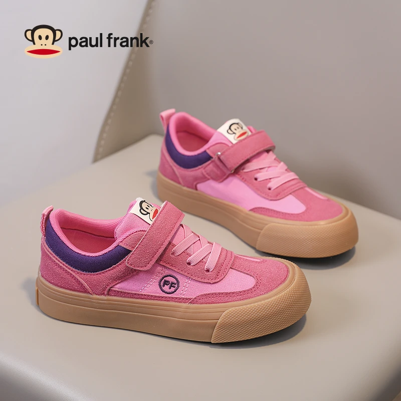 大嘴猴女童鞋儿童帆布鞋宝宝鞋2025春季新款女孩校园百搭休闲板鞋