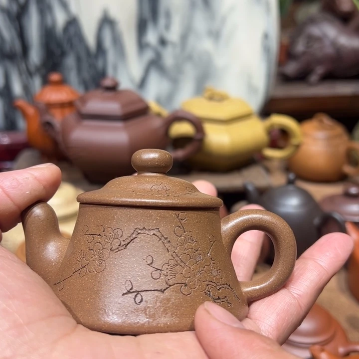 紫砂茶壶双**宝宜兴紫砂