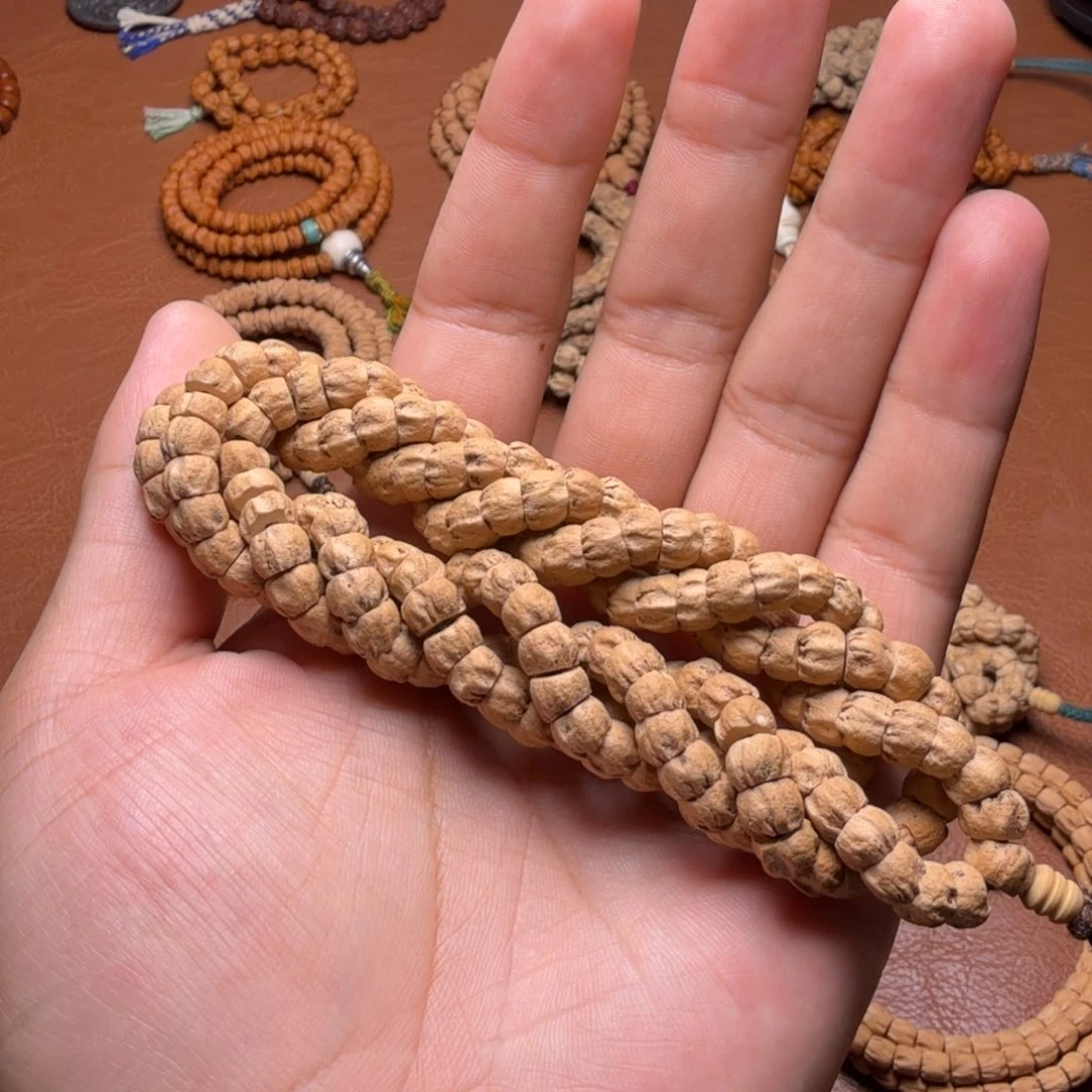 柏香籽/百香籽吊坠粉皮斜切