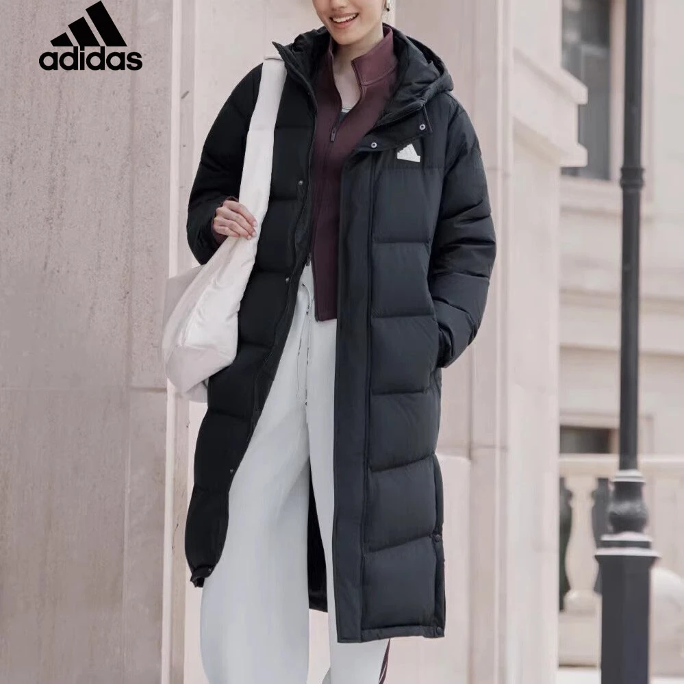 adidas/阿迪达斯保暖运动羽绒服男女冬款舒适长款外套【流光风】