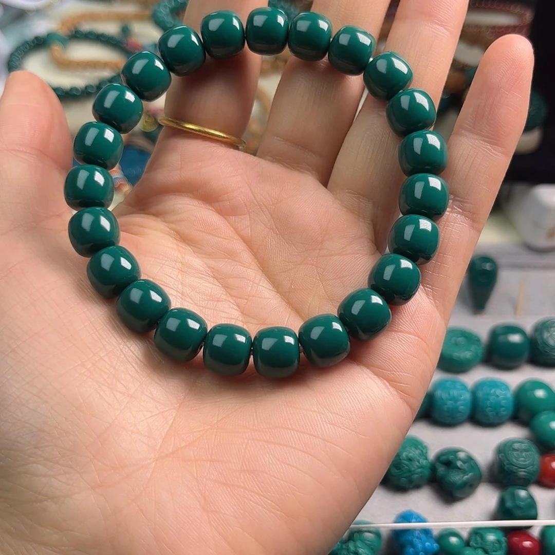 琉璃手工艺品专**.10地域色手串一条