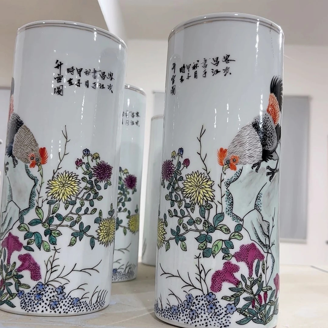 瓷片手绘瓷全部处理了吧