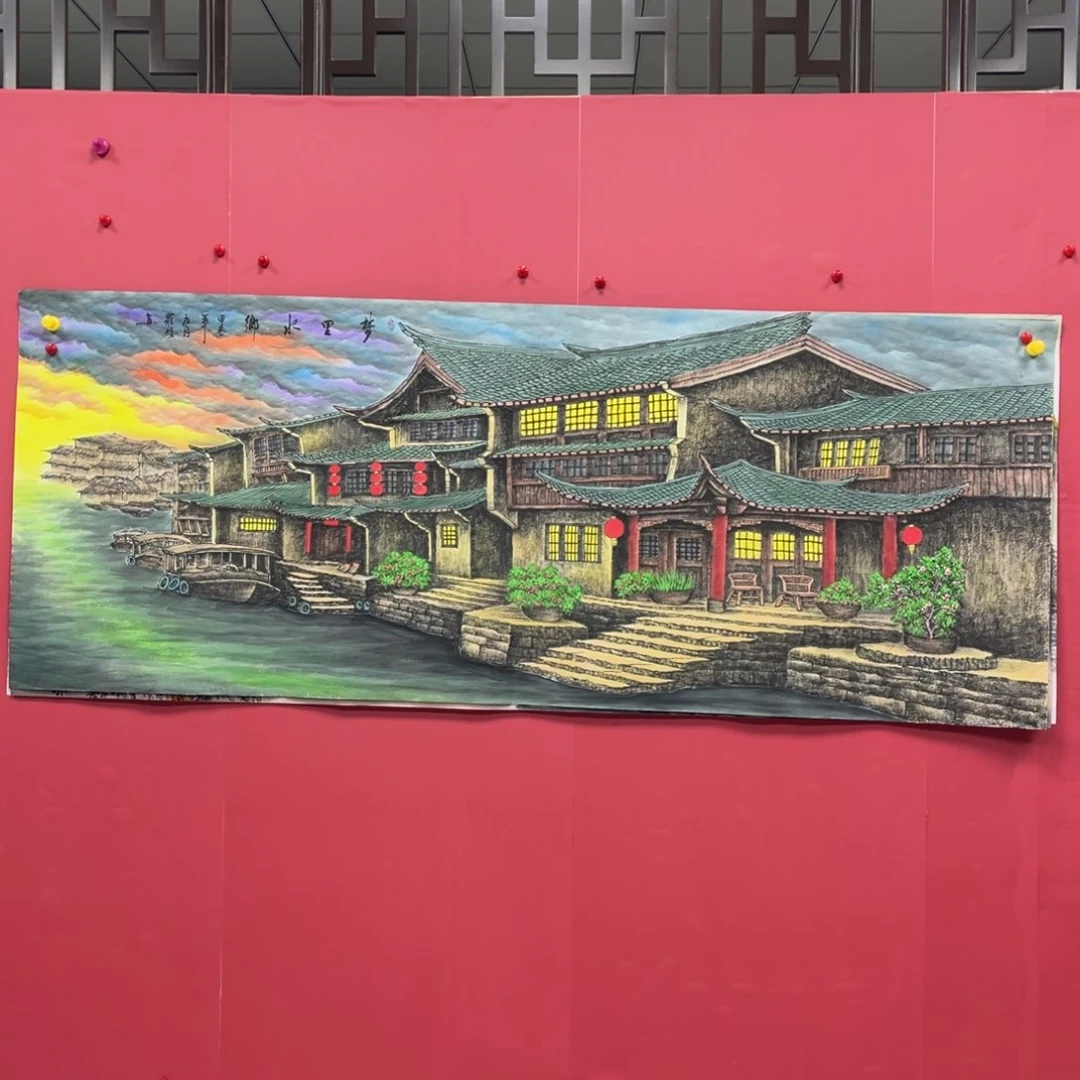 国画国画作品集一个由