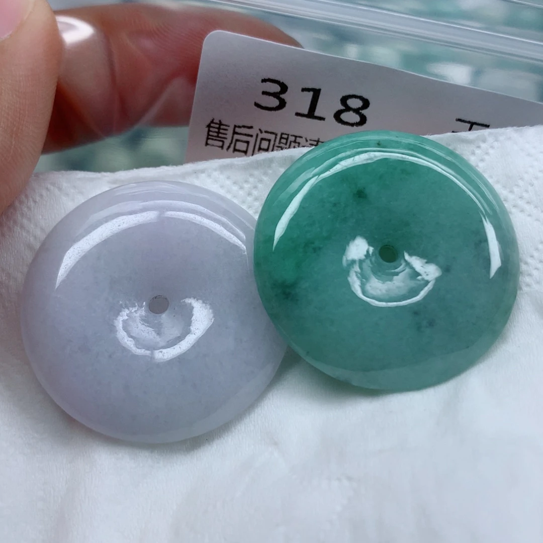 翡翠未镶嵌项链翡翠