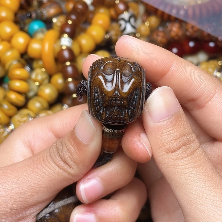 牛骨手串/手链门*牦牛骨三通