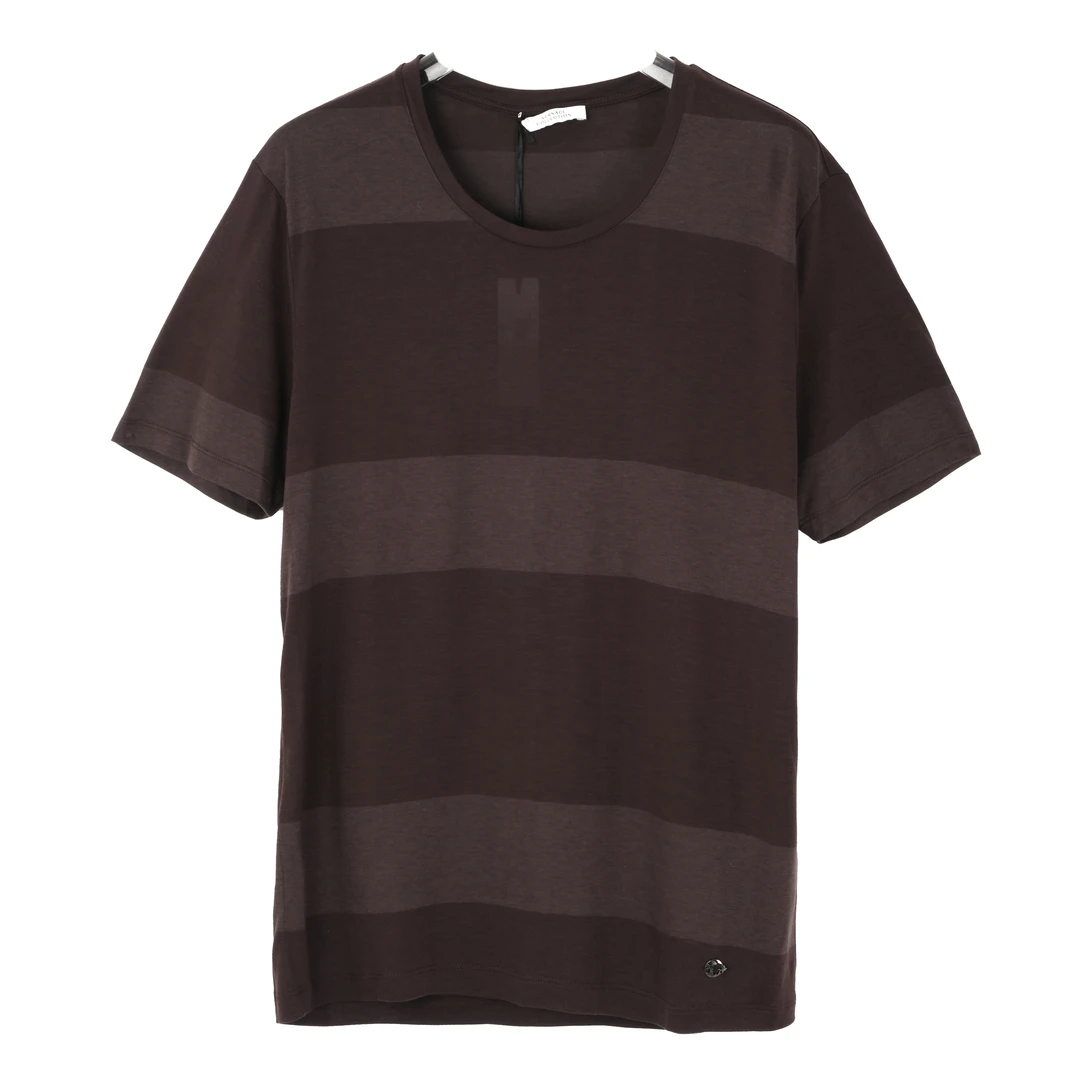 VERSACE COLLECTION范思哲 男士拼接条纹短袖T恤V800280VD9015