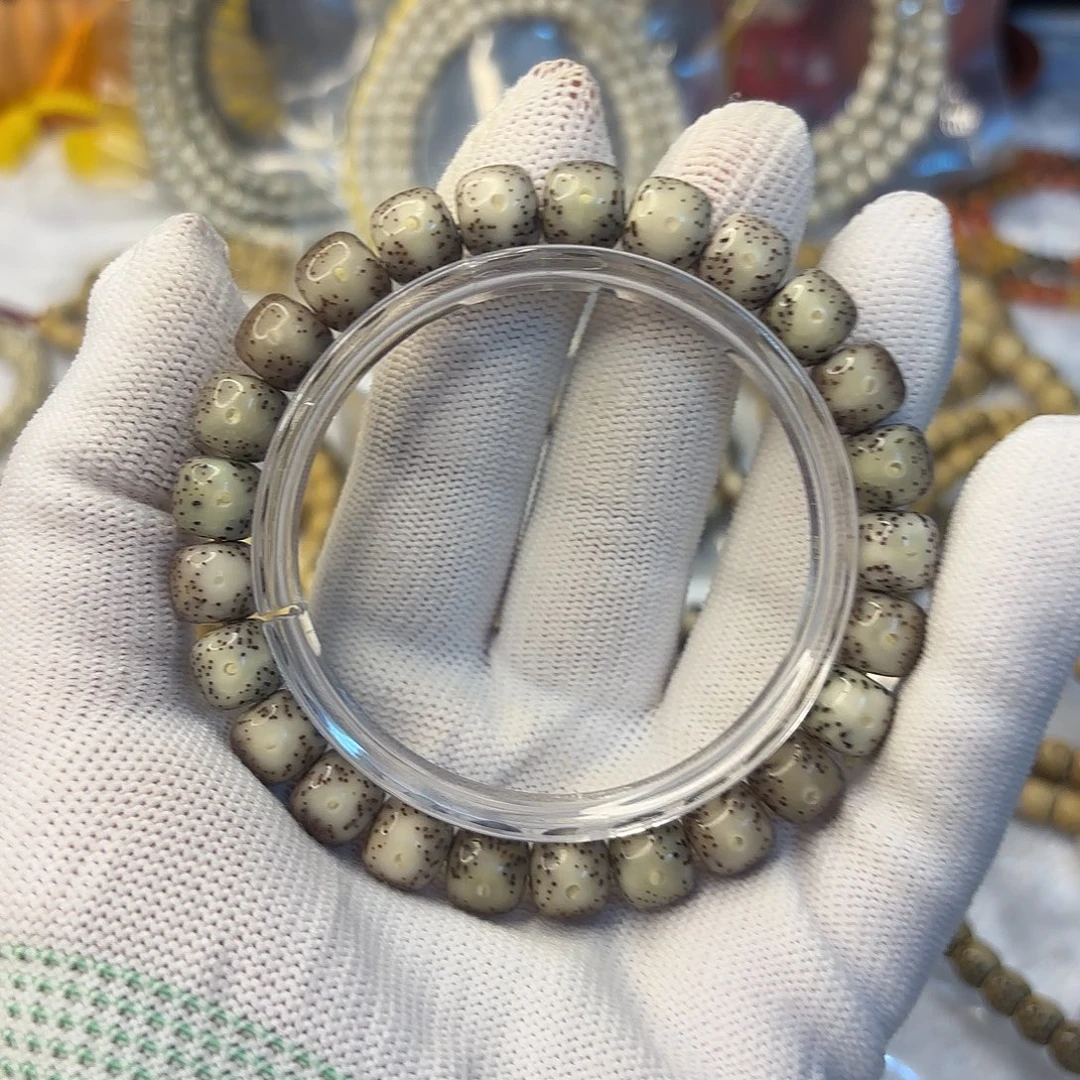 星月菩提吊坠冰糖一线天