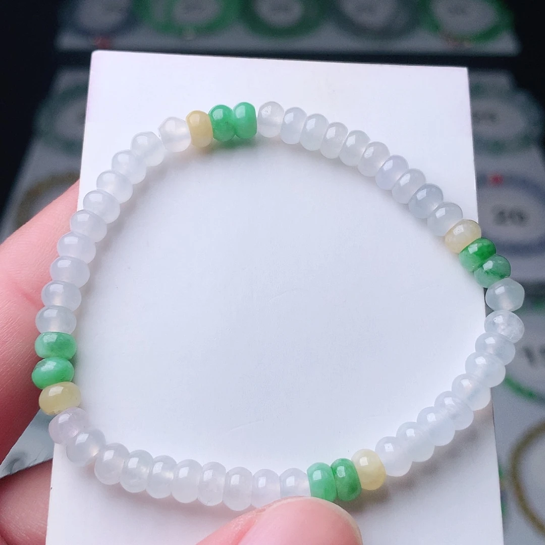 翡翠未镶嵌手链翡翠