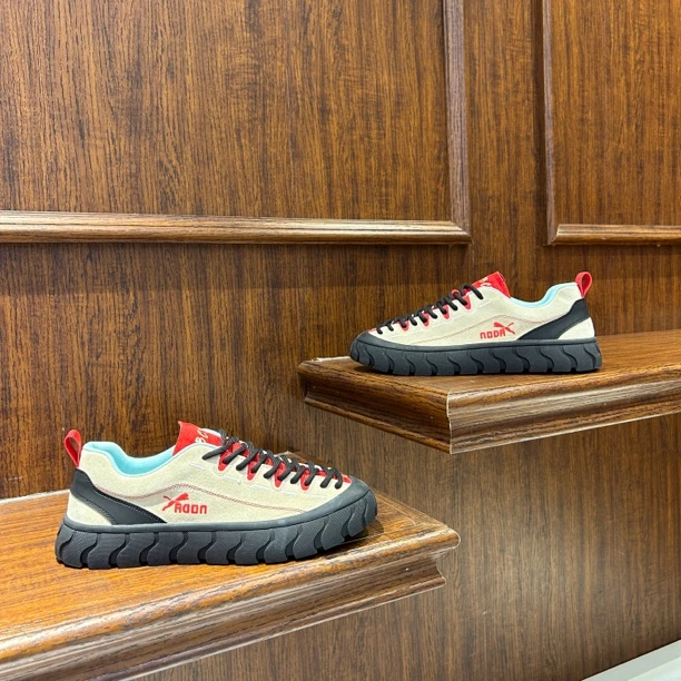 【文麒潮鞋】秋季新款男鞋反毛皮面韩版百搭时尚潮流简约男士休闲鞋