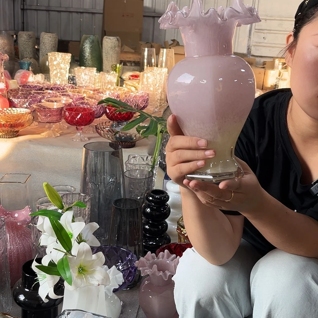 水晶花瓶琉璃花瓶