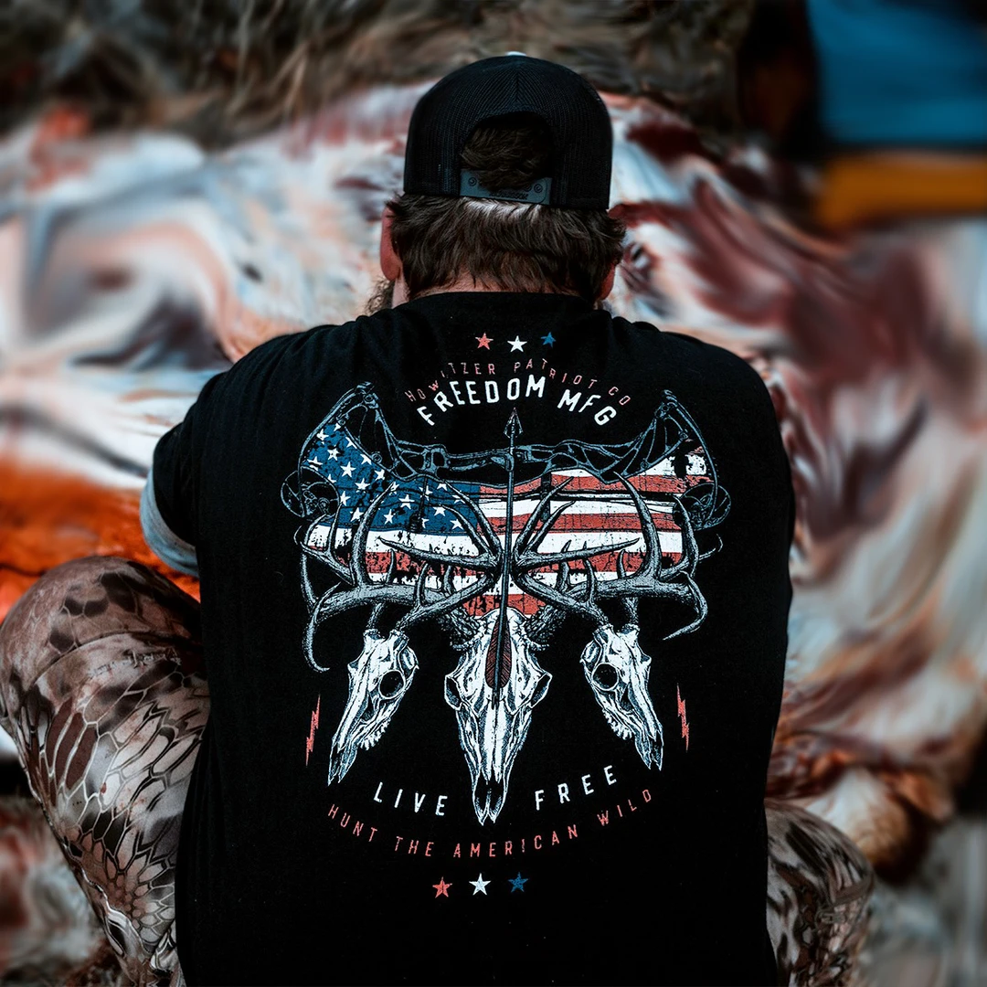 美式硬汉印花短袖T恤ins夏季战术军迷圆领半袖男士大码复古宽松潮