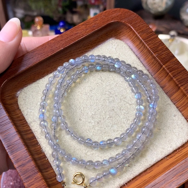 未镶嵌葡萄石珠宝半成品50cm