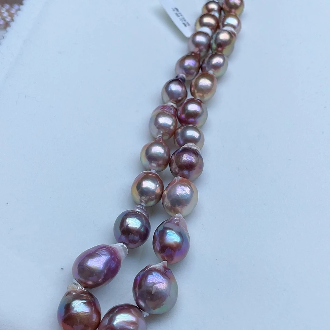 淡水珍珠颈饰银S925镶嵌